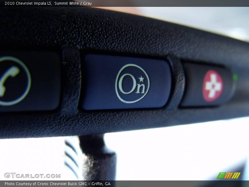 Summit White / Gray 2010 Chevrolet Impala LS