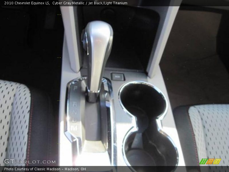 Cyber Gray Metallic / Jet Black/Light Titanium 2010 Chevrolet Equinox LS