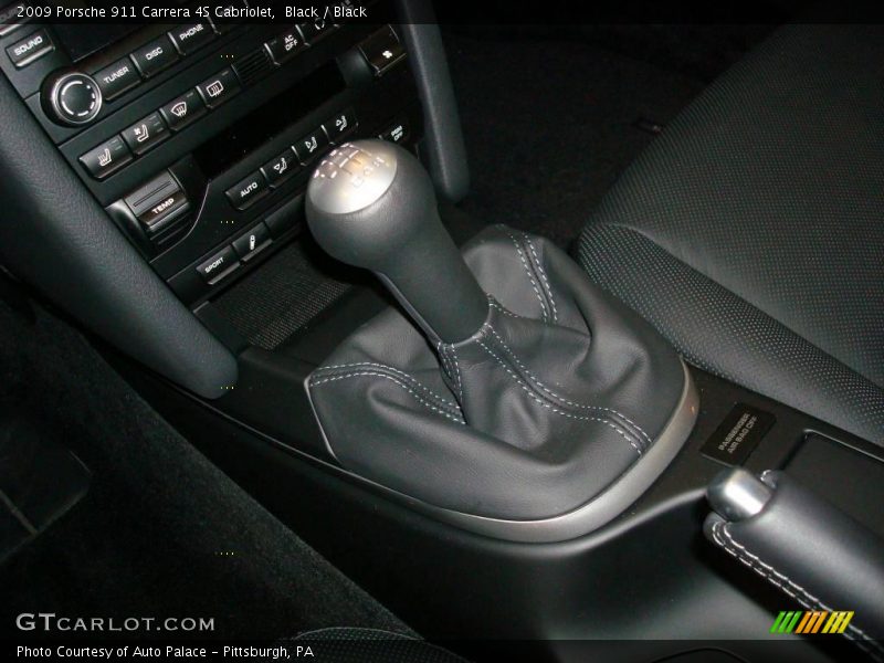 Black / Black 2009 Porsche 911 Carrera 4S Cabriolet