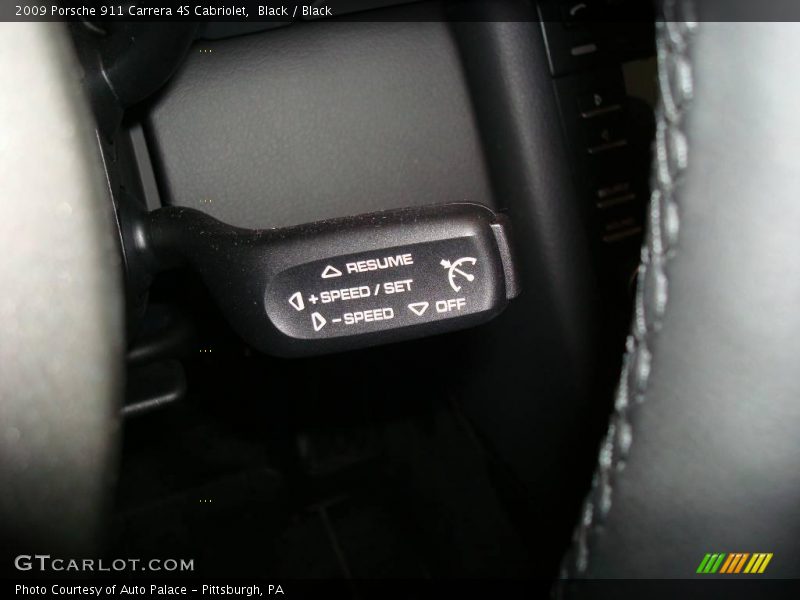 Black / Black 2009 Porsche 911 Carrera 4S Cabriolet