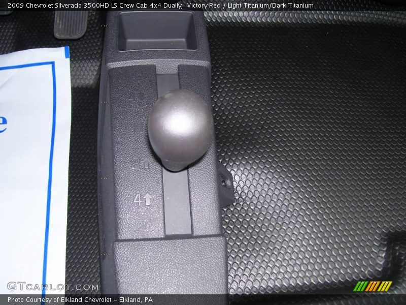 Victory Red / Light Titanium/Dark Titanium 2009 Chevrolet Silverado 3500HD LS Crew Cab 4x4 Dually