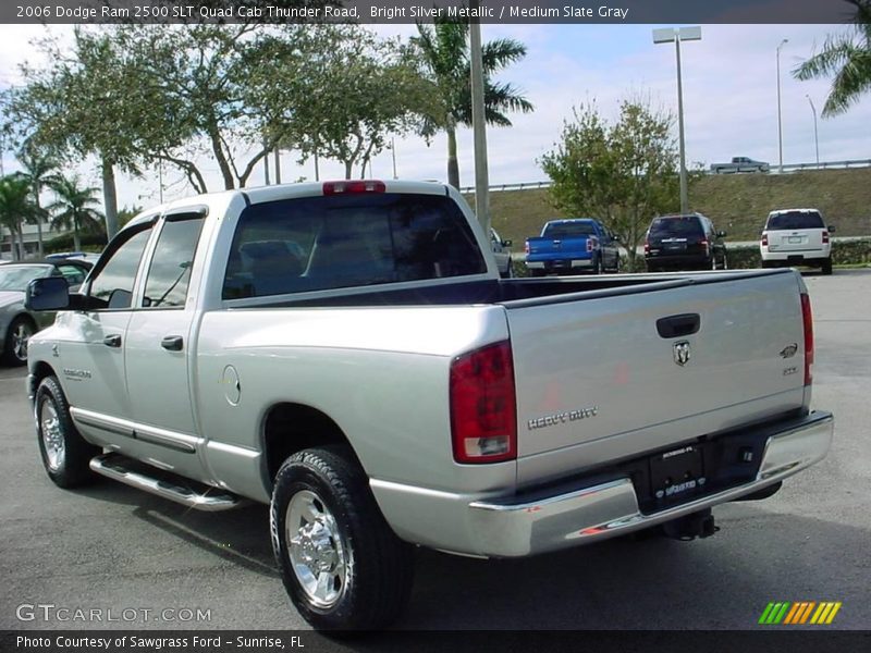 Bright Silver Metallic / Medium Slate Gray 2006 Dodge Ram 2500 SLT Quad Cab Thunder Road