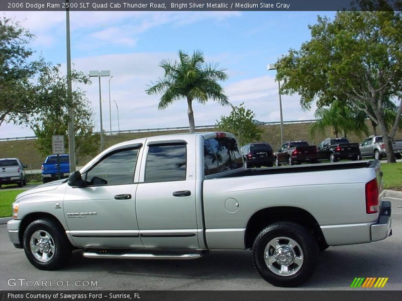Bright Silver Metallic / Medium Slate Gray 2006 Dodge Ram 2500 SLT Quad Cab Thunder Road