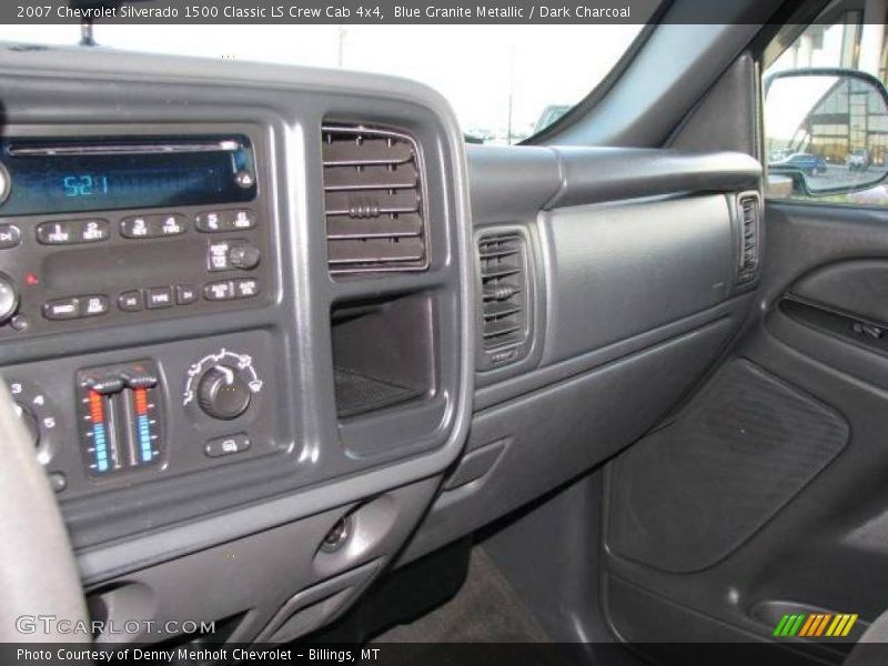 Blue Granite Metallic / Dark Charcoal 2007 Chevrolet Silverado 1500 Classic LS Crew Cab 4x4