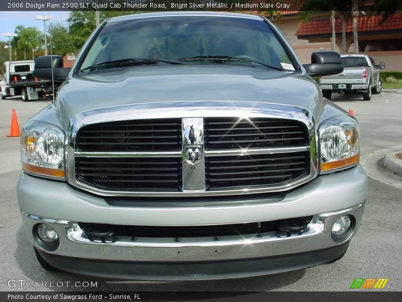 Bright Silver Metallic / Medium Slate Gray 2006 Dodge Ram 2500 SLT Quad Cab Thunder Road