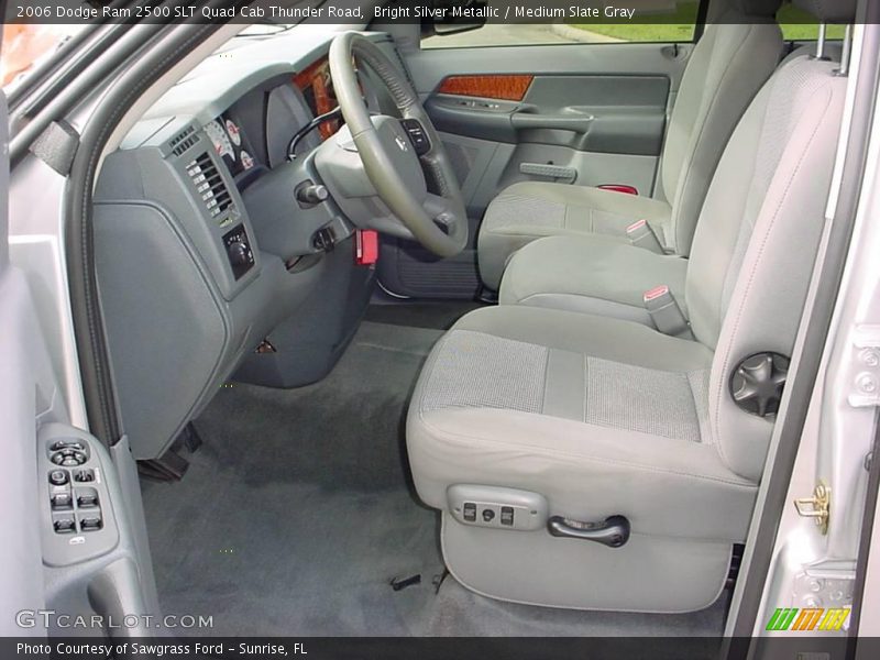 Bright Silver Metallic / Medium Slate Gray 2006 Dodge Ram 2500 SLT Quad Cab Thunder Road