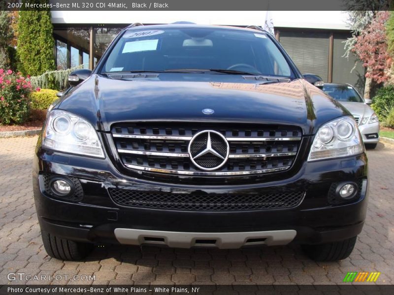 Black / Black 2007 Mercedes-Benz ML 320 CDI 4Matic