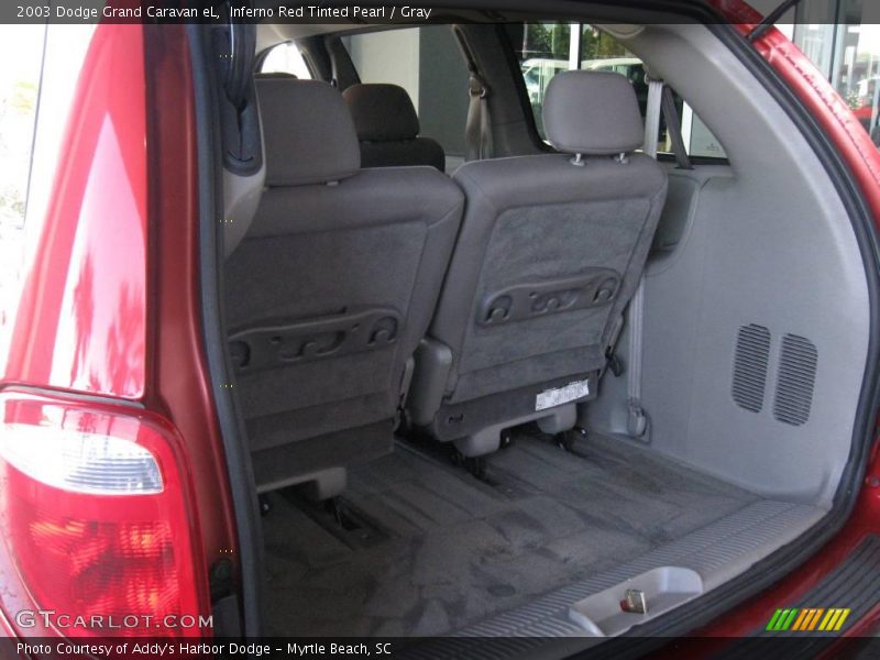 Inferno Red Tinted Pearl / Gray 2003 Dodge Grand Caravan eL