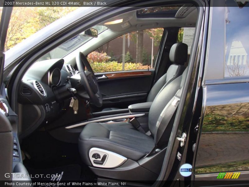 Black / Black 2007 Mercedes-Benz ML 320 CDI 4Matic