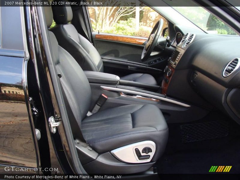 Black / Black 2007 Mercedes-Benz ML 320 CDI 4Matic