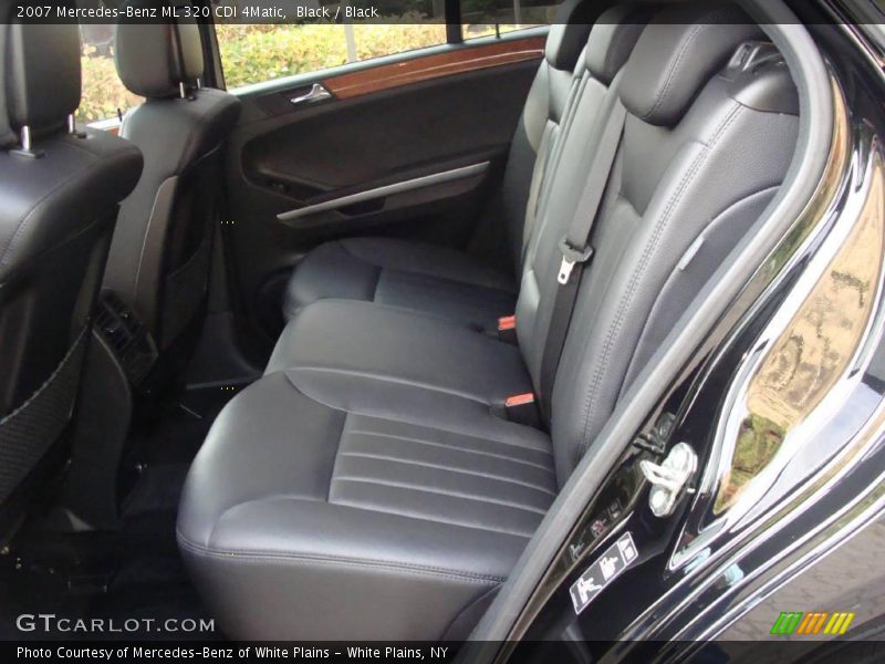 Black / Black 2007 Mercedes-Benz ML 320 CDI 4Matic