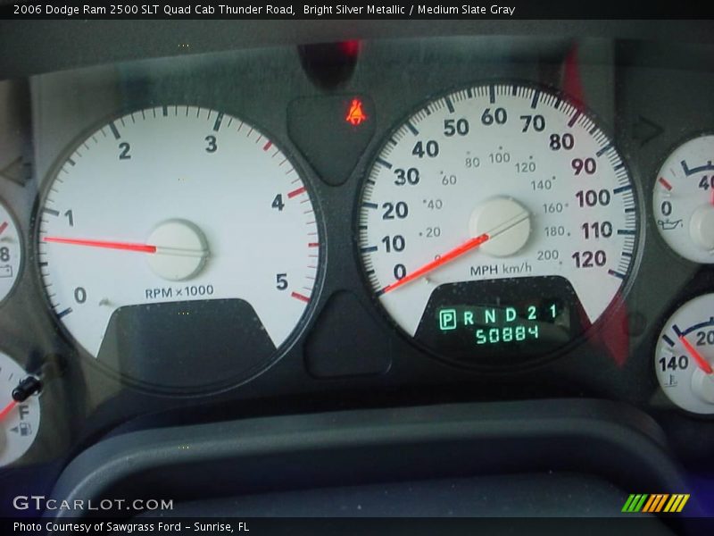 Bright Silver Metallic / Medium Slate Gray 2006 Dodge Ram 2500 SLT Quad Cab Thunder Road