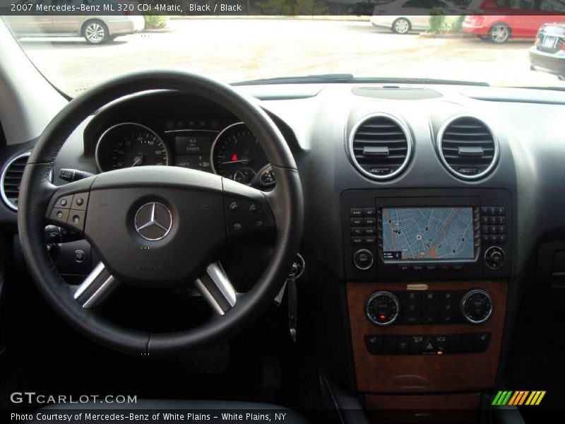 Black / Black 2007 Mercedes-Benz ML 320 CDI 4Matic