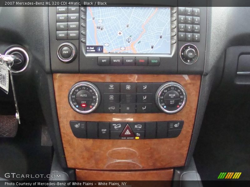 Black / Black 2007 Mercedes-Benz ML 320 CDI 4Matic