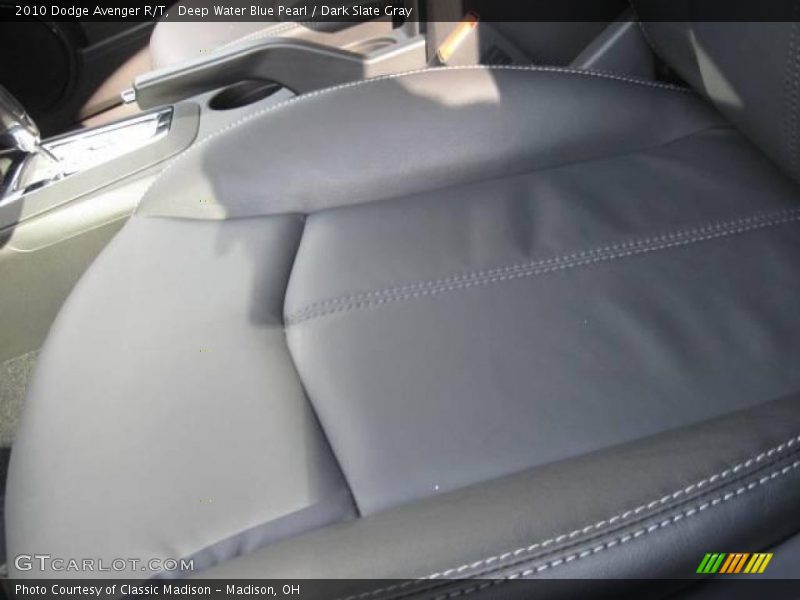 Deep Water Blue Pearl / Dark Slate Gray 2010 Dodge Avenger R/T
