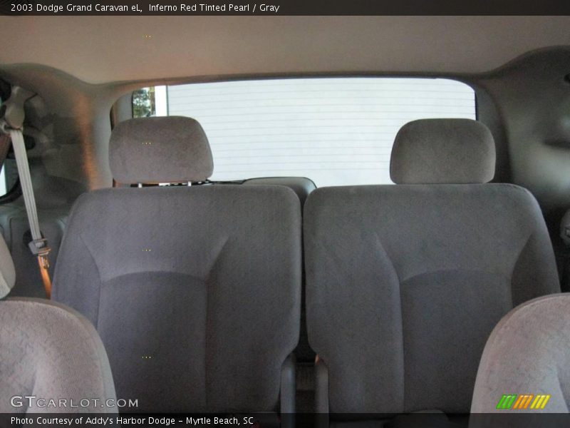 Inferno Red Tinted Pearl / Gray 2003 Dodge Grand Caravan eL