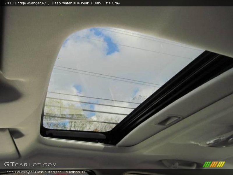 Deep Water Blue Pearl / Dark Slate Gray 2010 Dodge Avenger R/T
