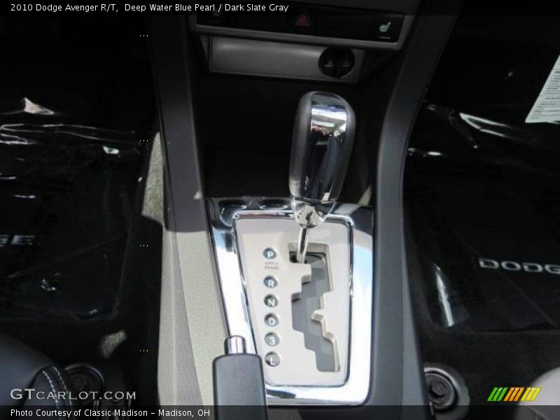 Deep Water Blue Pearl / Dark Slate Gray 2010 Dodge Avenger R/T