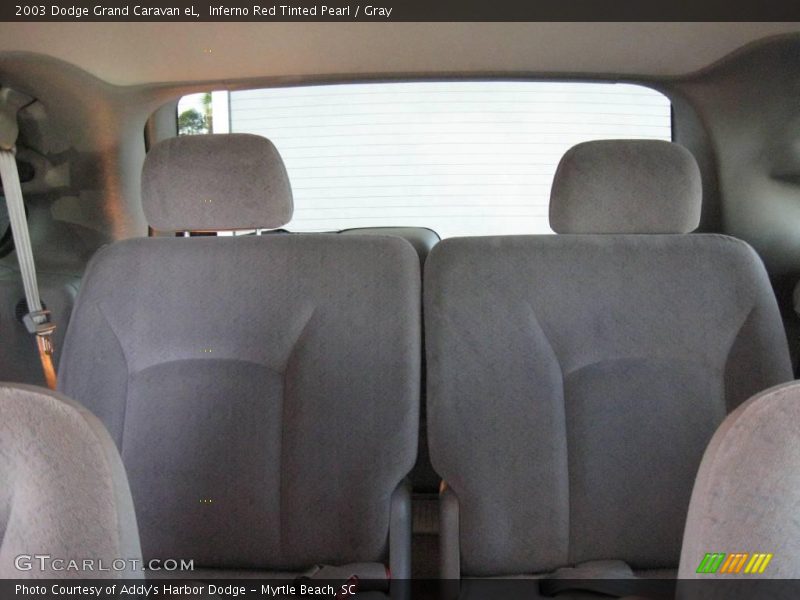 Inferno Red Tinted Pearl / Gray 2003 Dodge Grand Caravan eL