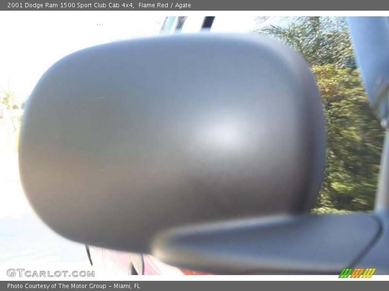 Flame Red / Agate 2001 Dodge Ram 1500 Sport Club Cab 4x4