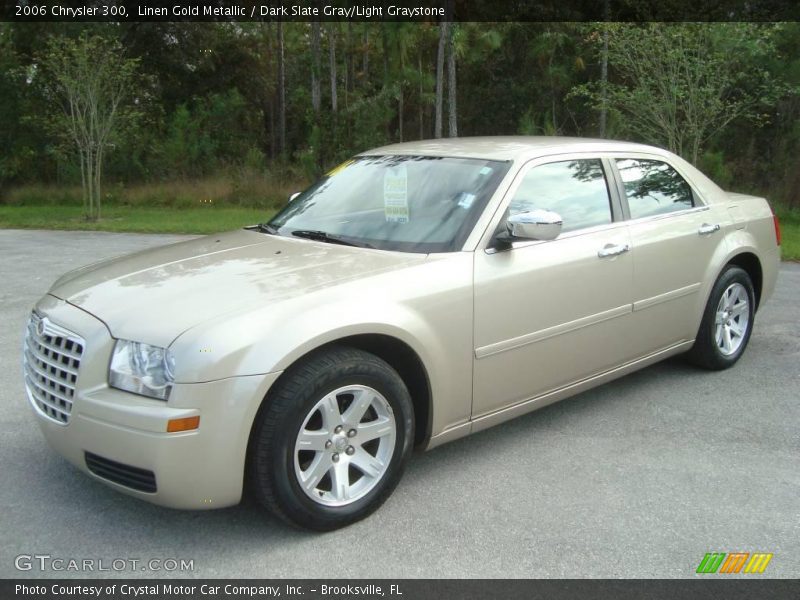 Linen Gold Metallic / Dark Slate Gray/Light Graystone 2006 Chrysler 300