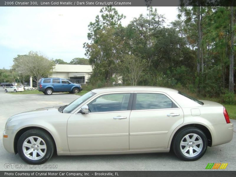 Linen Gold Metallic / Dark Slate Gray/Light Graystone 2006 Chrysler 300