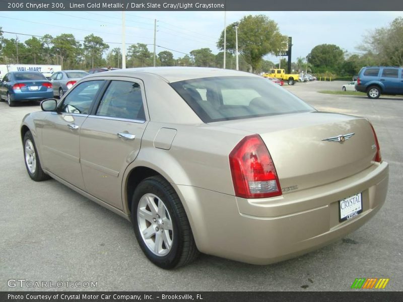 Linen Gold Metallic / Dark Slate Gray/Light Graystone 2006 Chrysler 300