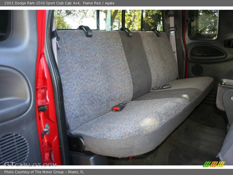 Flame Red / Agate 2001 Dodge Ram 1500 Sport Club Cab 4x4