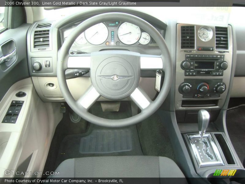 Linen Gold Metallic / Dark Slate Gray/Light Graystone 2006 Chrysler 300