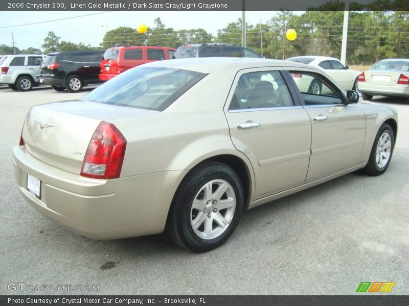 Linen Gold Metallic / Dark Slate Gray/Light Graystone 2006 Chrysler 300