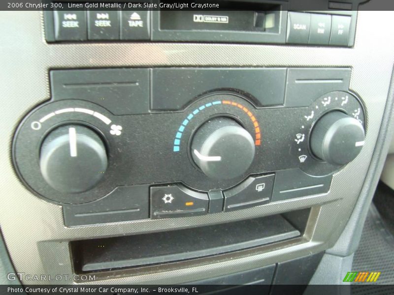 Linen Gold Metallic / Dark Slate Gray/Light Graystone 2006 Chrysler 300