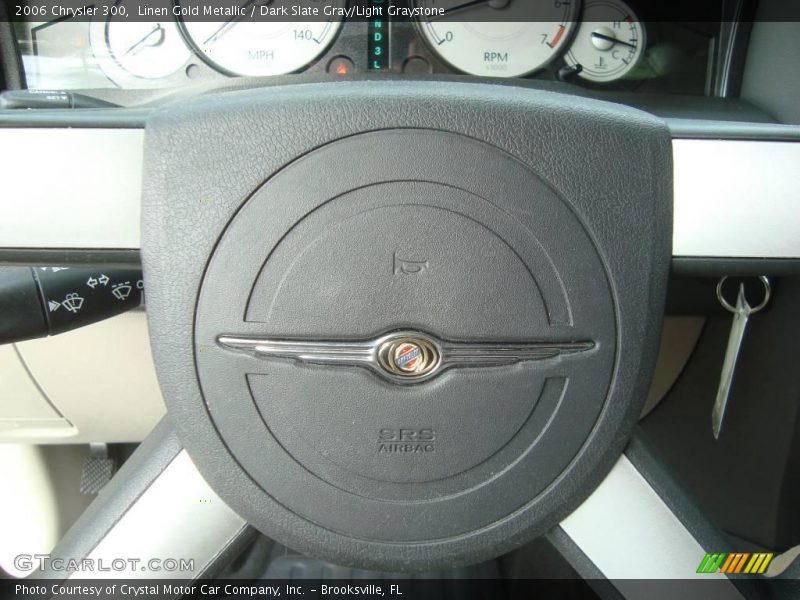Linen Gold Metallic / Dark Slate Gray/Light Graystone 2006 Chrysler 300