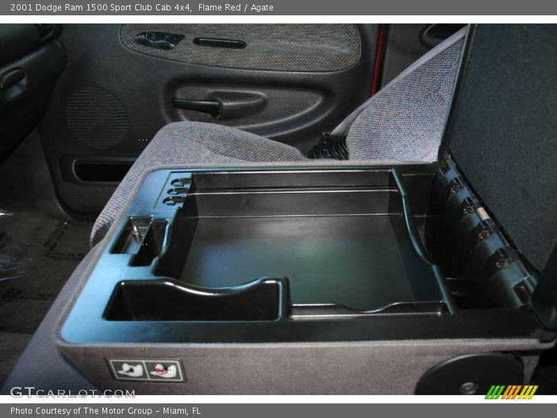 Flame Red / Agate 2001 Dodge Ram 1500 Sport Club Cab 4x4