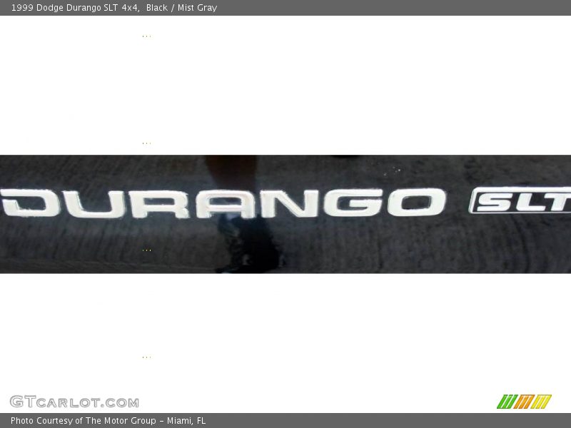 Black / Mist Gray 1999 Dodge Durango SLT 4x4