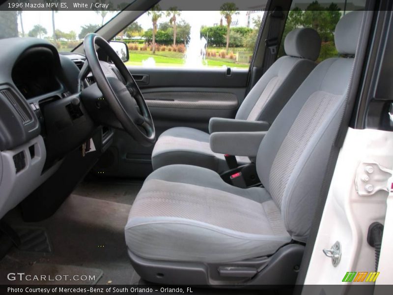 White / Gray 1996 Mazda MPV ES
