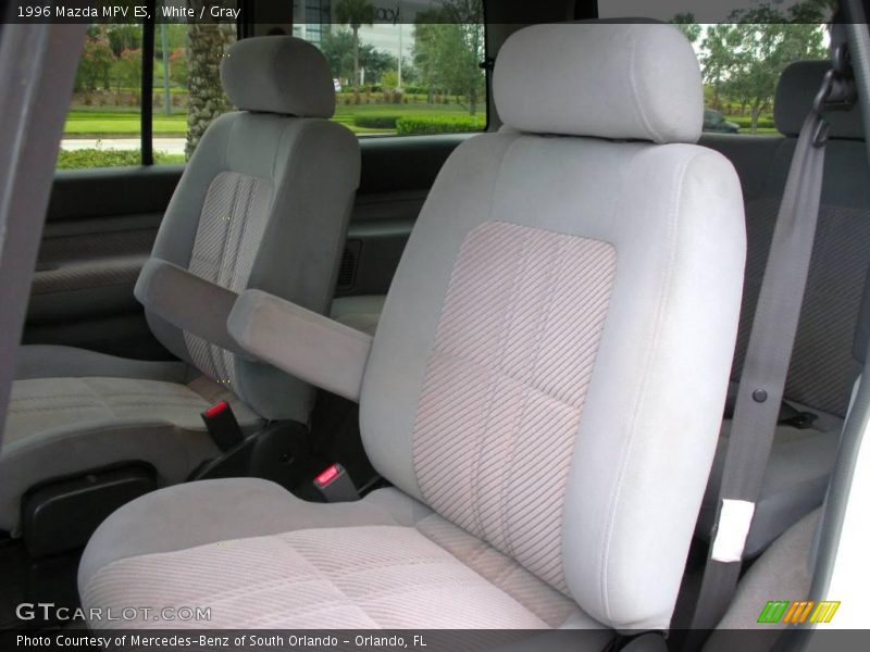 White / Gray 1996 Mazda MPV ES