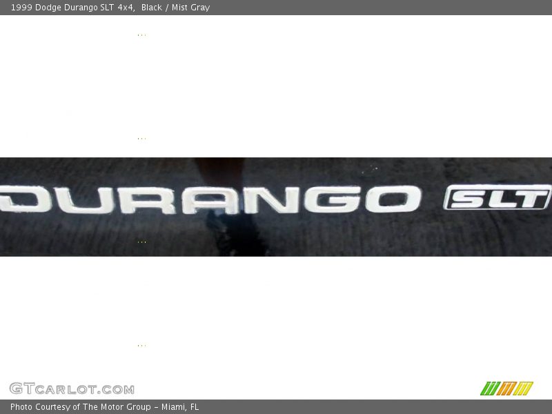 Black / Mist Gray 1999 Dodge Durango SLT 4x4