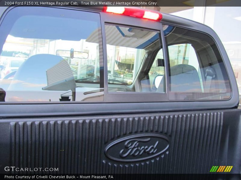 True Blue Metallic / Heritage Graphite Grey 2004 Ford F150 XL Heritage Regular Cab