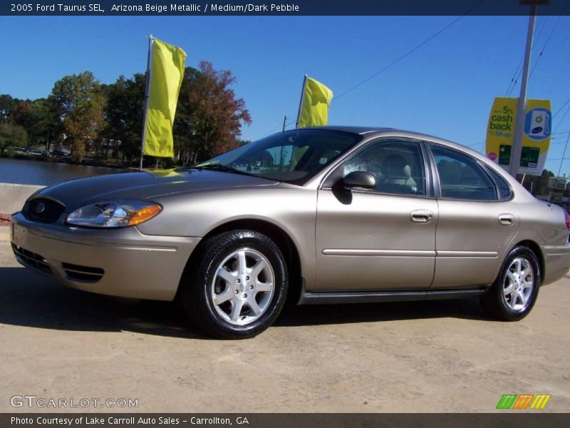 Arizona Beige Metallic / Medium/Dark Pebble 2005 Ford Taurus SEL