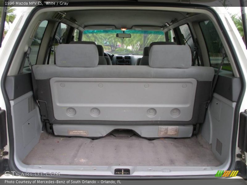 White / Gray 1996 Mazda MPV ES