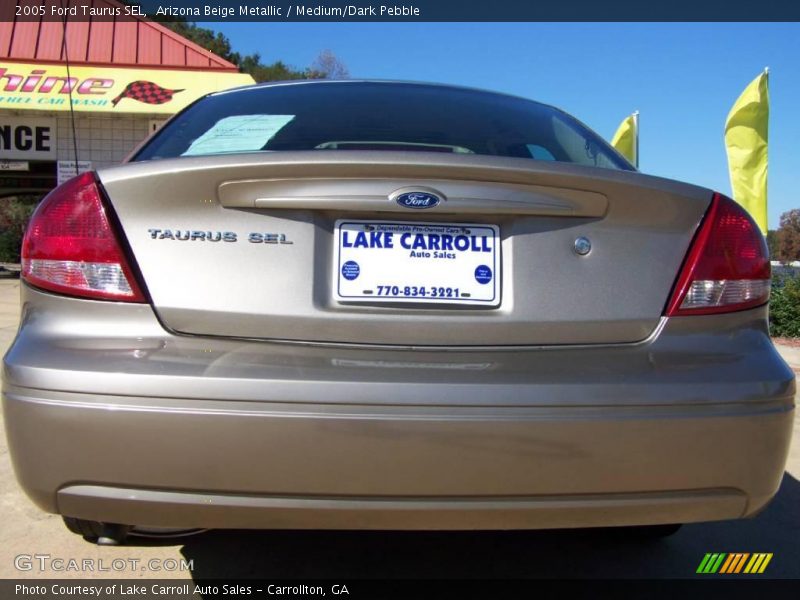 Arizona Beige Metallic / Medium/Dark Pebble 2005 Ford Taurus SEL
