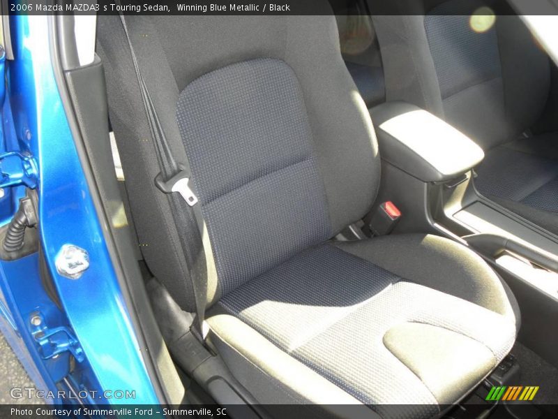Winning Blue Metallic / Black 2006 Mazda MAZDA3 s Touring Sedan