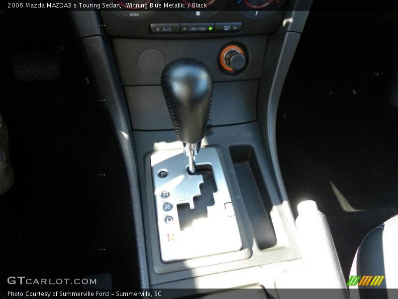 Winning Blue Metallic / Black 2006 Mazda MAZDA3 s Touring Sedan