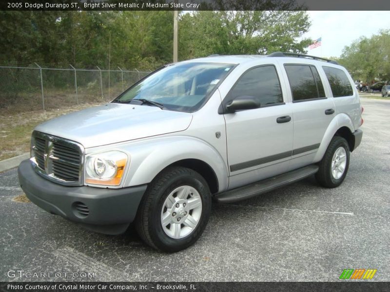 Bright Silver Metallic / Medium Slate Gray 2005 Dodge Durango ST