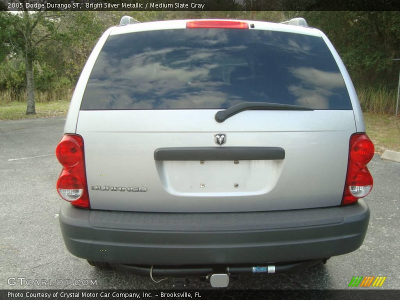 Bright Silver Metallic / Medium Slate Gray 2005 Dodge Durango ST