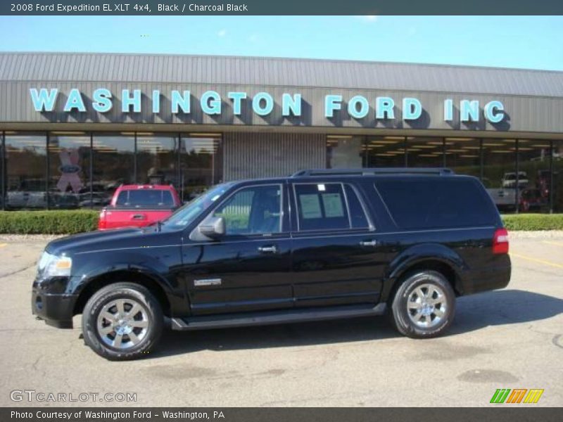 Black / Charcoal Black 2008 Ford Expedition EL XLT 4x4