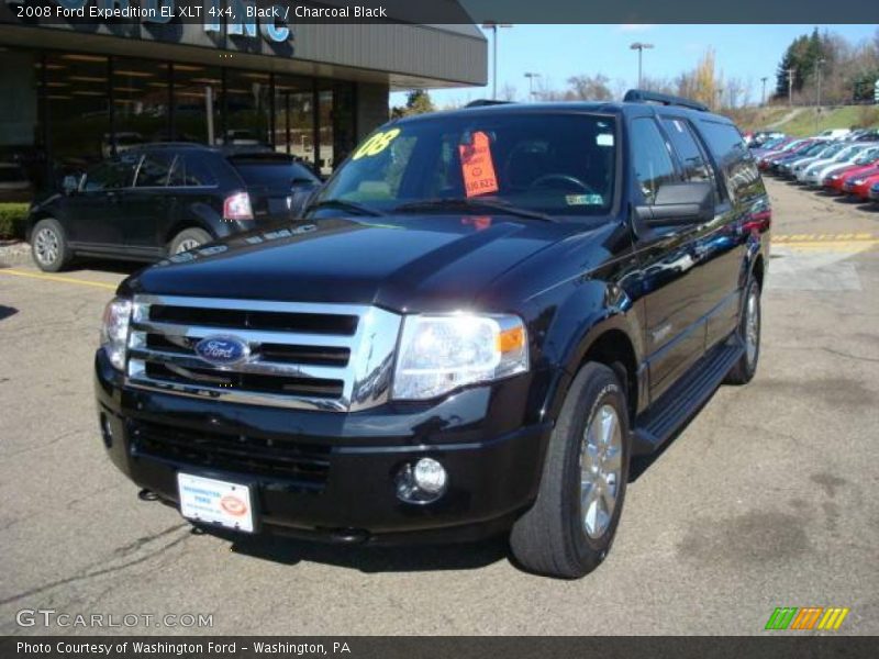 Black / Charcoal Black 2008 Ford Expedition EL XLT 4x4