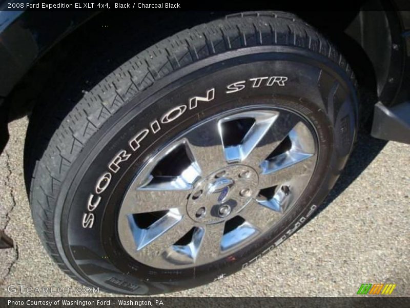 Black / Charcoal Black 2008 Ford Expedition EL XLT 4x4