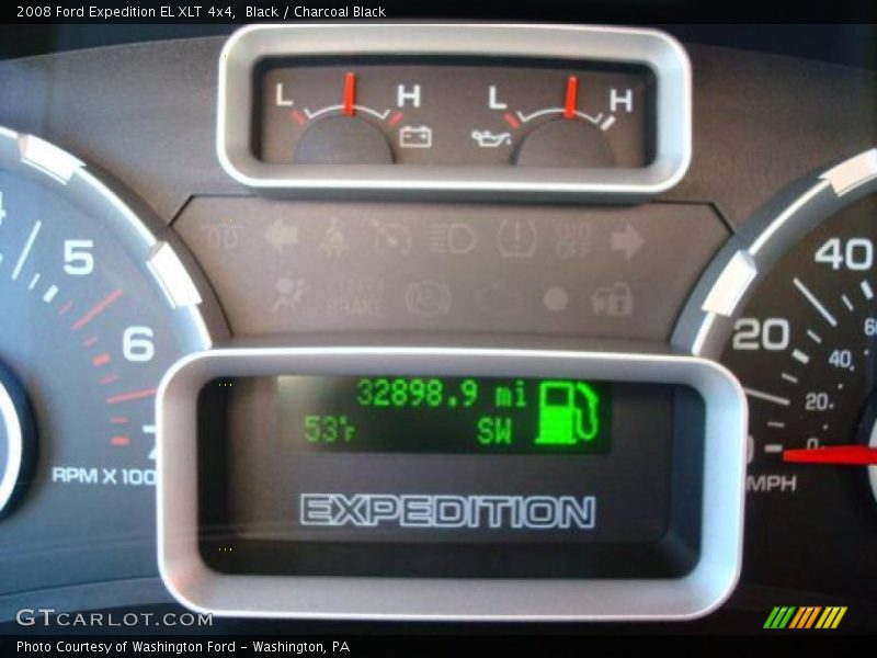 Black / Charcoal Black 2008 Ford Expedition EL XLT 4x4