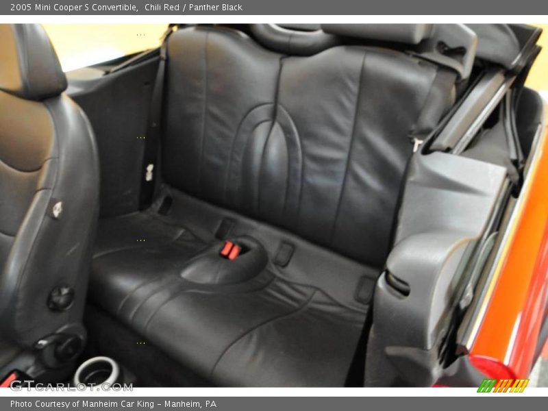 Chili Red / Panther Black 2005 Mini Cooper S Convertible